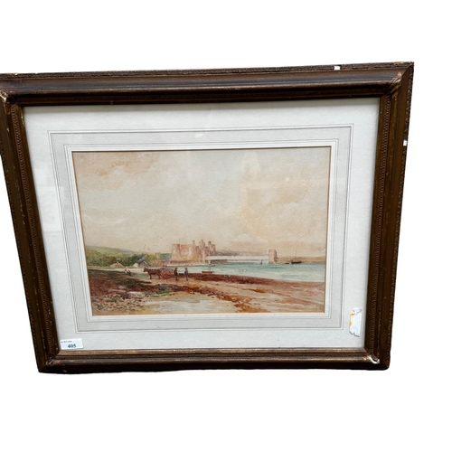 457 - A quantity of Watercolours, framed, to include Wellesley Cottrell, Conway Castle, 38 x 48cm ; W H Ea... 