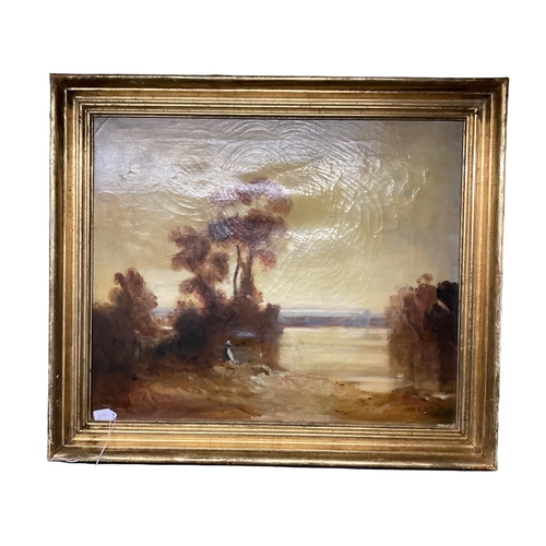 458 - ANDRE DE MOLLER C20th, British, Two pairs    gilt framed oil on canvas, depicting C19th shipping sce... 