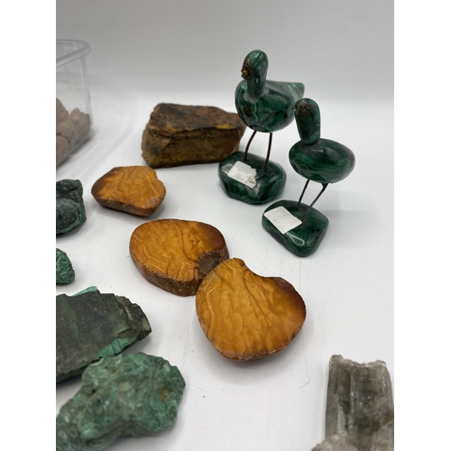 226 - A quantity or geology specimens, see images and collectors notes