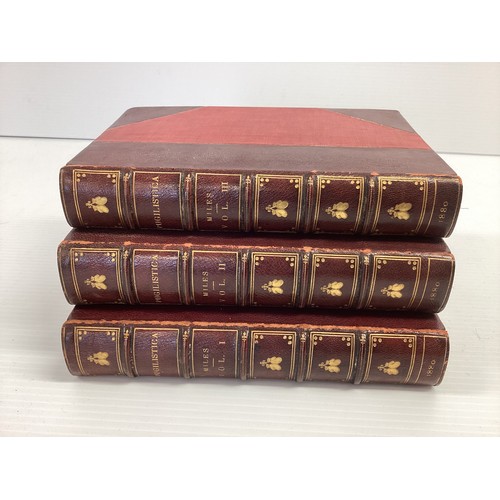 1002 - Pugilistica, The History of British Boxing by Henry Downes Miles, First edition 1880 in 3 volumes (P... 