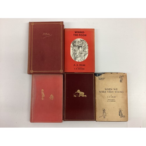 1003 - A A Milne & E H Shepard: When We Were Very Young,  Methuen and Company Ltd, 1924, First; The House a... 