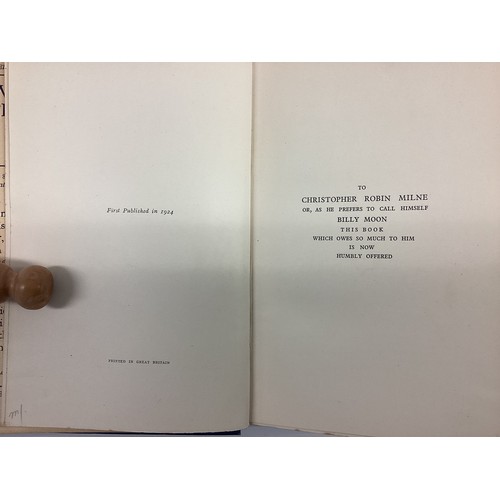 1003 - A A Milne & E H Shepard: When We Were Very Young,  Methuen and Company Ltd, 1924, First; The House a... 