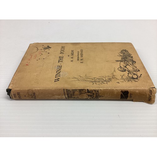 1004 - Winnie the Pooh, A A Milne, E H Shepard, Methuen and Company Ltd 1926, First.