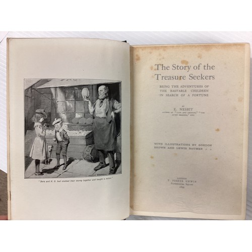 1013 - The Story of the Treasure Seekers. Being the Adventures of the Bastable Children in Search of a Fort... 