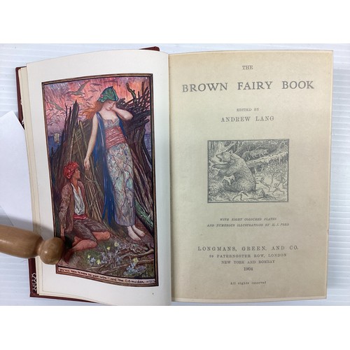 1014 - The Lilac Fairy Book, Edited by Andrew Lang, H J Ford, Longmans, Green and Co, 1928; The Brown Fairy... 