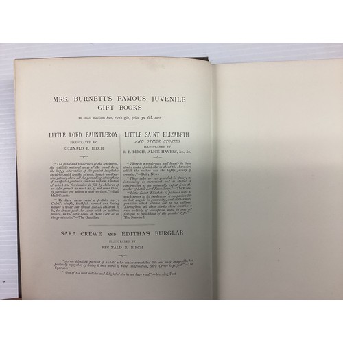 1015 - The One I knew The Best of All by Frances Hodgson Burnet, illustrated by R b Birch 1893;  and The Ca... 