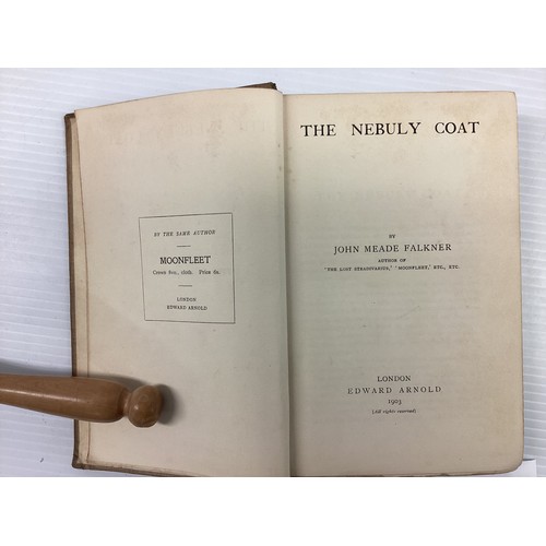 1021 - The Nebuly Coat, John Meade Falkner, 1903, first. And a quantity of other books