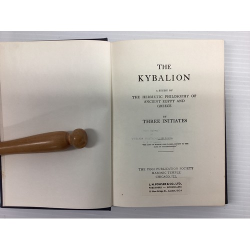 1024 - The Kyballion, Hermetic Philosophy of Ancient Egypt and Greece, 1936,