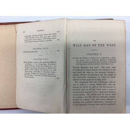 1026 - The Wild Man of the West, A tale of the Rocky Mountains, by R M Ballantyne, illustrations by Zwecker... 