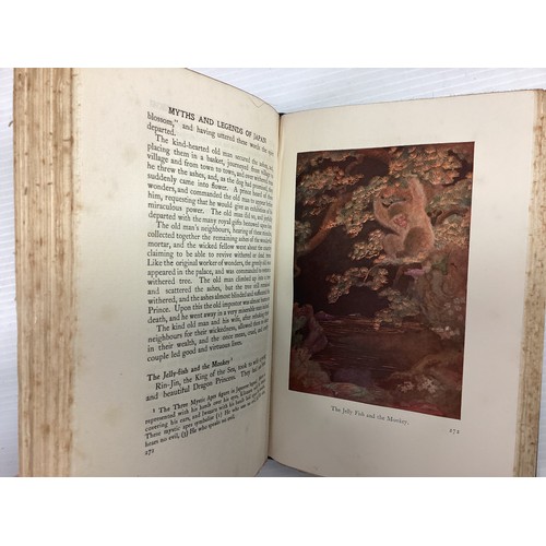 1027 - Myths and Legends of Japan , F Hadland Davis, Evelyn Paul, George G Harrap and Co, 1912, First.  and... 