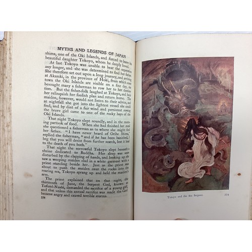 1027 - Myths and Legends of Japan , F Hadland Davis, Evelyn Paul, George G Harrap and Co, 1912, First.  and... 