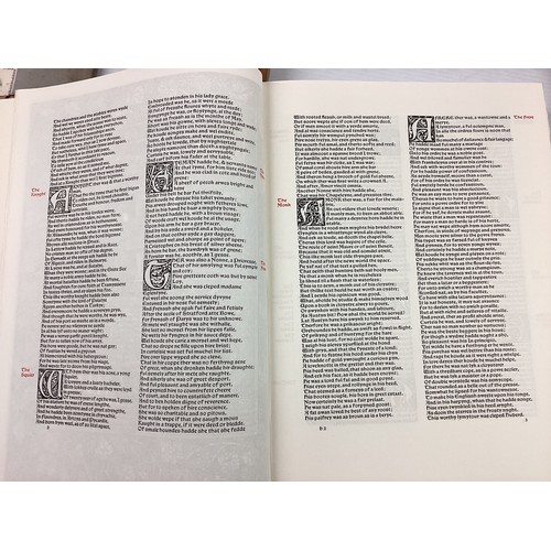 1030 - Kelmscott Chaucer, The Basilisk Press;1974;notes: This facsimile of the Kelmscott Chaucer has been p... 