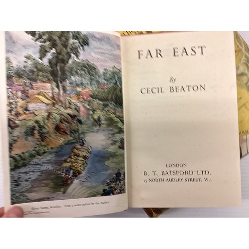 1031 - A quantity of Cecil Beaton books: Chinese Album,B T Batsford Ltd London 1945,First; Far East, B T Ba... 