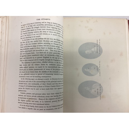 1032 - The Stuarts JJ Foster . Pub Dickinson London,1902,First Ed in Two Volumes Signed by author Limited E... 