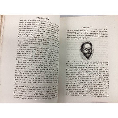 1032 - The Stuarts JJ Foster . Pub Dickinson London,1902,First Ed in Two Volumes Signed by author Limited E... 