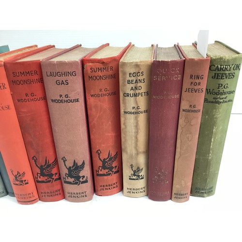 1029 - A quantity of P.G. Wodehouse books: The Small Bachelor,,Methuen & Co. Ltd.London; Ice in the Bedroom... 