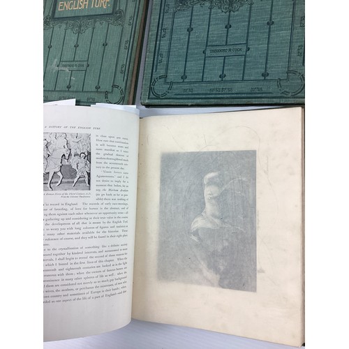 1047 - Horse Racing: A History of the English Turf Volume I Division I /II / III, Theodore Andrea Cook, H V... 