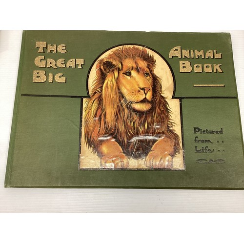 1076 - The Great Big Animal Book, pictures by Geoffrey W Jarred etc, printed Dean & Son Ltd, Printed in Hol... 