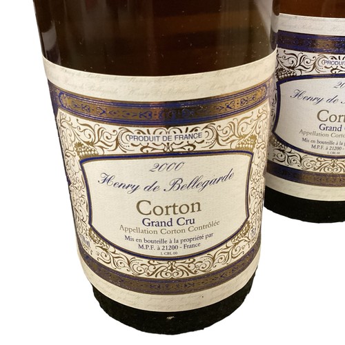 326 - 6 bottles of 2000 Henry de Bellegarde Corton Grand Cru.  The property of Jacqueline O’Halloran (nee ... 