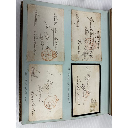 300 - A unique and extensive Autograph book, of 41 pages of signatures, and numerous loose letters, invita... 