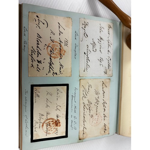 300 - A unique and extensive Autograph book, of 41 pages of signatures, and numerous loose letters, invita... 