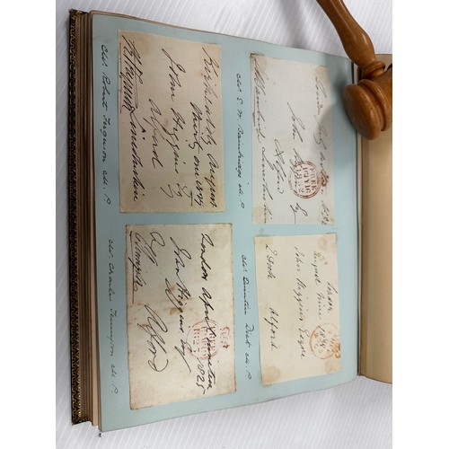 300 - A unique and extensive Autograph book, of 41 pages of signatures, and numerous loose letters, invita... 