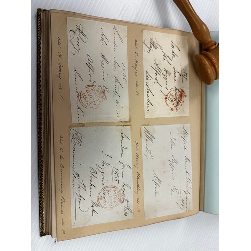 300 - A unique and extensive Autograph book, of 41 pages of signatures, and numerous loose letters, invita... 