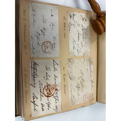 300 - A unique and extensive Autograph book, of 41 pages of signatures, and numerous loose letters, invita... 