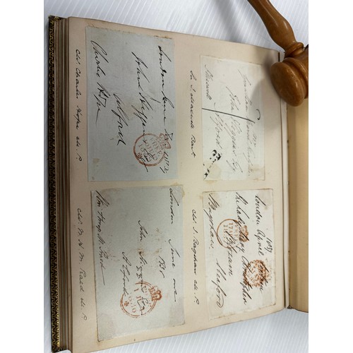 300 - A unique and extensive Autograph book, of 41 pages of signatures, and numerous loose letters, invita... 