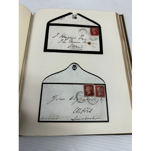 300 - A unique and extensive Autograph book, of 41 pages of signatures, and numerous loose letters, invita... 