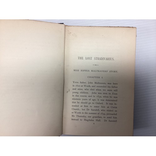 1040 - The Lost Stradivarius, J Meade Falkner, William Blackwood and Sons, 1895, First