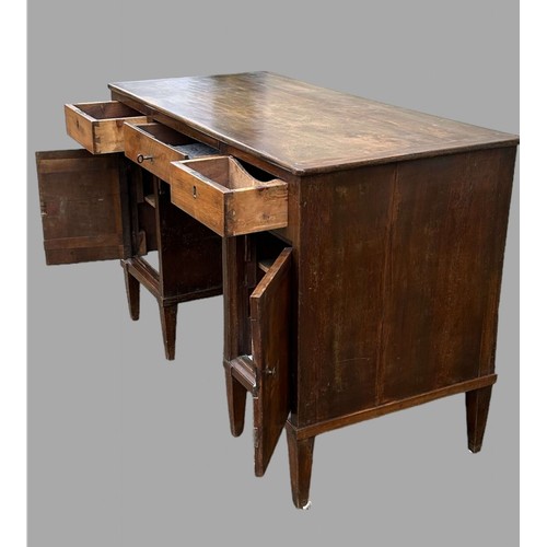 552 - A  late C19th/early C20th Northern Italian desk Provenance: from the region of Lake Garda and Verona... 