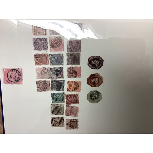 86 - A collection of 19th century stamps and letters to include Penny Reds and Penny Blacks, West Clare R... 