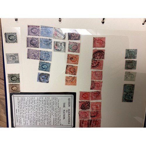 86 - A collection of 19th century stamps and letters to include Penny Reds and Penny Blacks, West Clare R... 