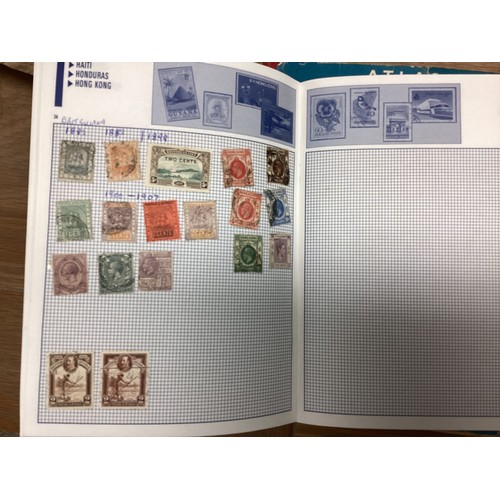 85 - A large collection of UK and World stamps together with a collection of commemorative coins and firs... 