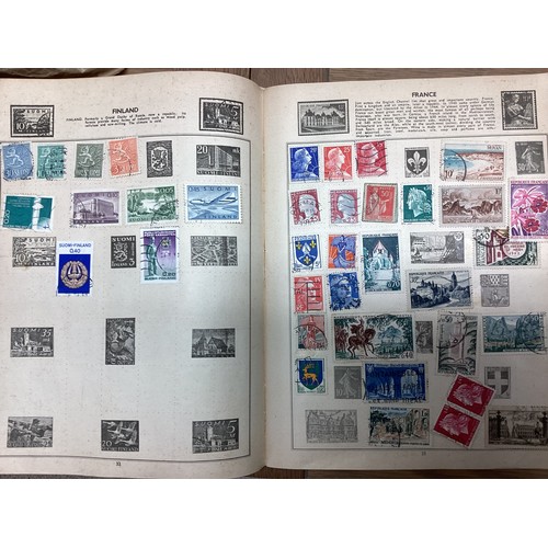 85 - A large collection of UK and World stamps together with a collection of commemorative coins and firs... 