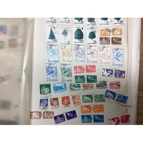 85 - A large collection of UK and World stamps together with a collection of commemorative coins and firs... 