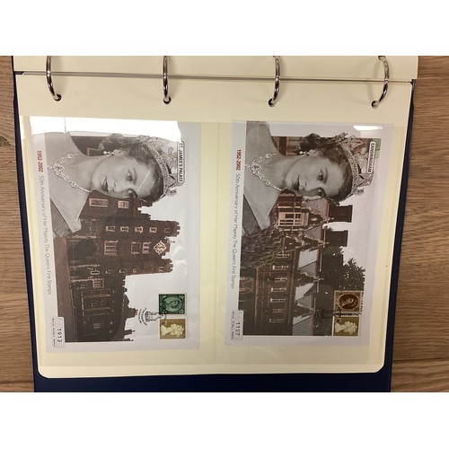 85 - A large collection of UK and World stamps together with a collection of commemorative coins and firs... 