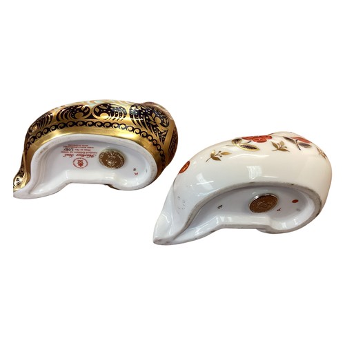 449 - Two Crown Derby models of seals to include a Ltd Edition Harbour Seal.