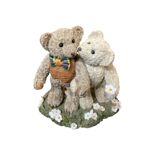 435 - Collection of Beau bears ceramic ornaments, together with other ceramic and resin models of bears, n... 