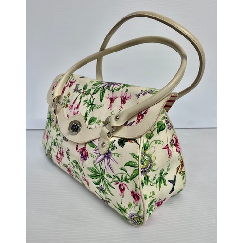 270 - LULU GUINESS, ladies floral handbag, with dust jacket, some minor used wear, see images