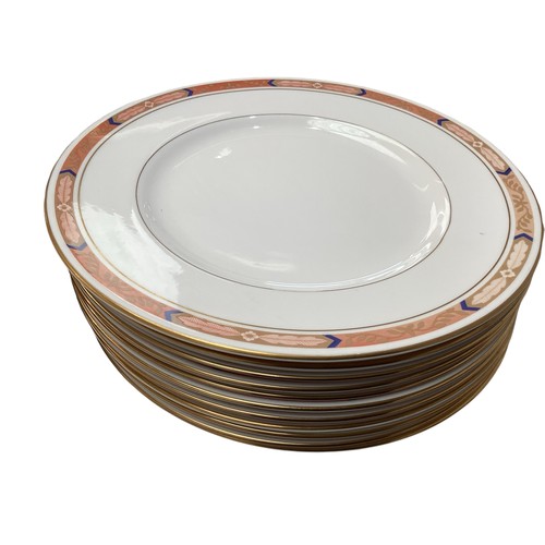 388 - Royal Worcester Beaufort pattern part dinner service.