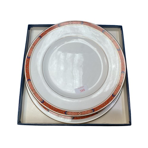 388 - Royal Worcester Beaufort pattern part dinner service.