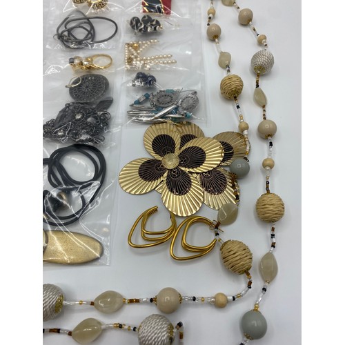 58 - A collection of costume jewellery