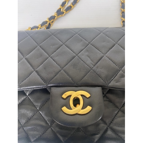 250 - CHANEL classic double flap handbag  Condition: general wear and marks to leather, see all images. 25... 