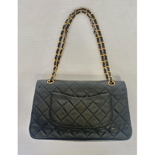 250 - CHANEL classic double flap handbag  Condition: general wear and marks to leather, see all images. 25... 