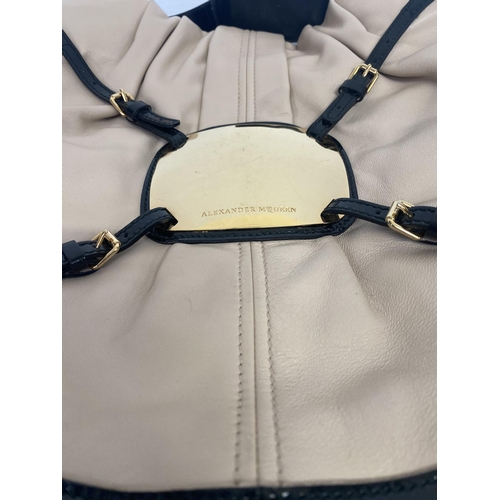 252 - Alexander McQueen handbag, number 215533.204991 Condition: some slight marks, see images 44.5cm wide... 