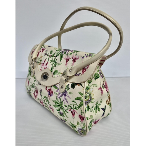 270 - LULU GUINESS, ladies floral handbag, with dust jacket, some minor used wear, see images