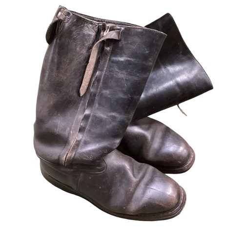 188 - Three pairs of Gents leather boots: - a pair of Maxwell of Dover Street long brown leather boots wit... 