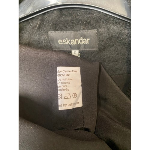 299 - A quantity of ladies jackets, to include Wool and Cashmere; HERMES PARIS 100 percent cashmere grey t... 